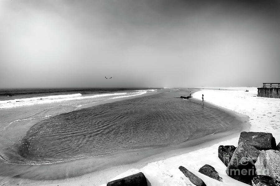 On the Beach at Long Beach Island Photograph by John Rizzuto