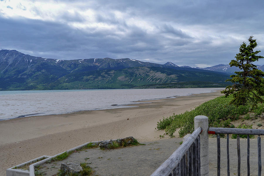 Bridge Photograph - On the Beach by Crewdson Photography Bridge Photograph - On the Beach by Crewdson Photography