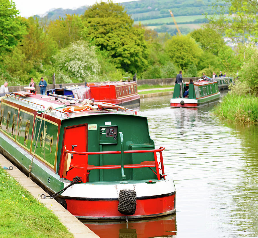On the canal Photograph by Colin Rayner