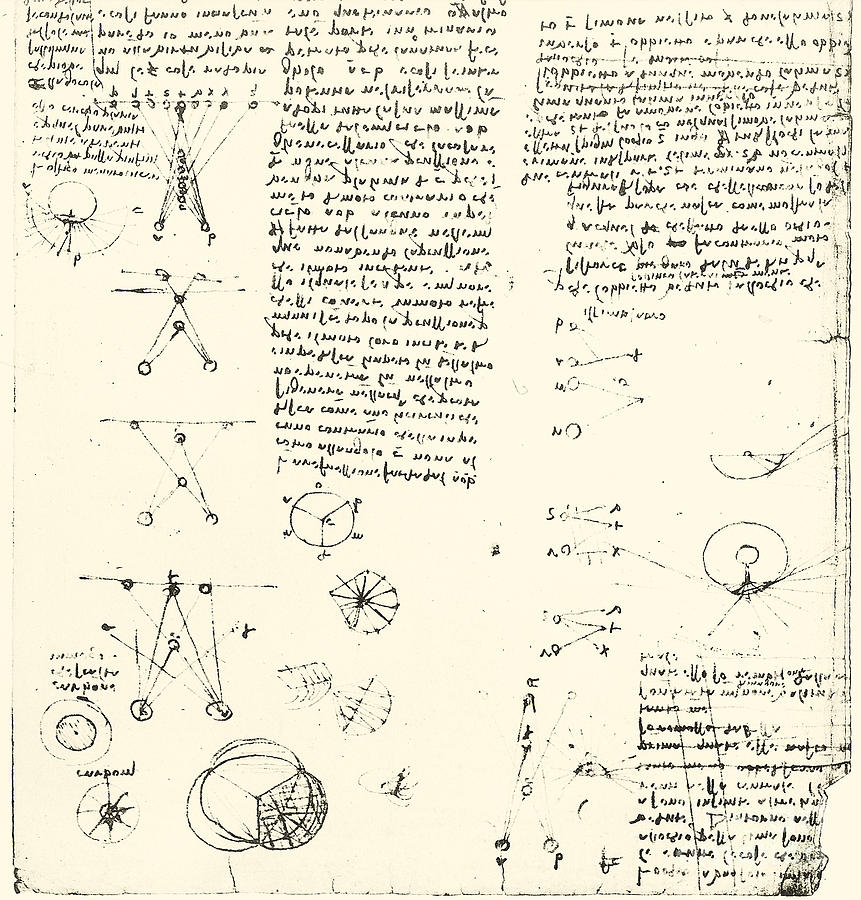 Leonardo da vinci vision, Puzzle după autor Leonardo Da Vinci