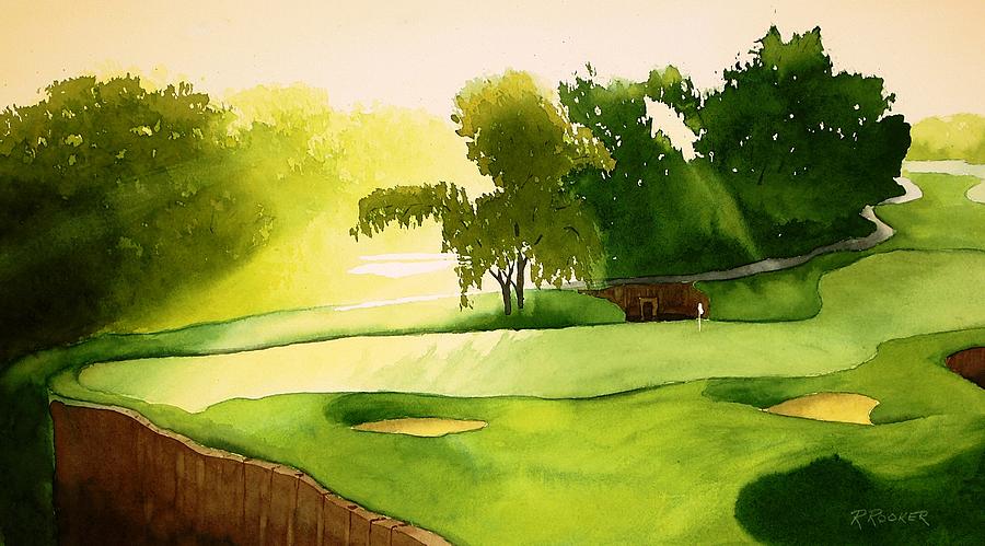 On The Green Painting by Richard Rooker