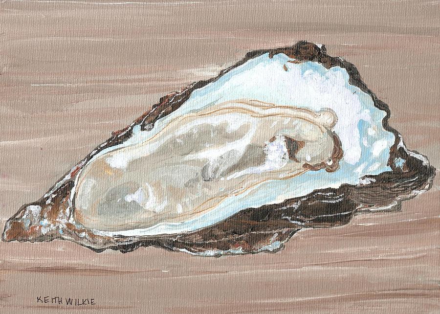 On the Half Shell Painting by Keith Wilkie