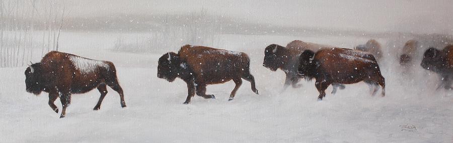 On The Move Painting by Tammy Taylor