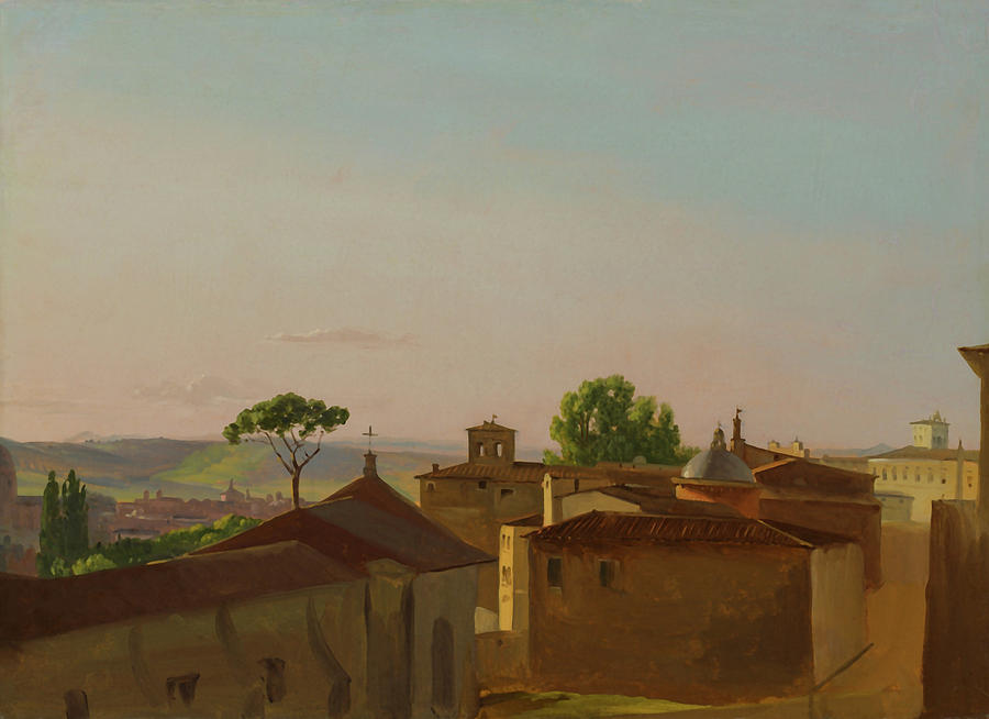 On The Quirinal Hill, Rome Painting by Mountain Dreams