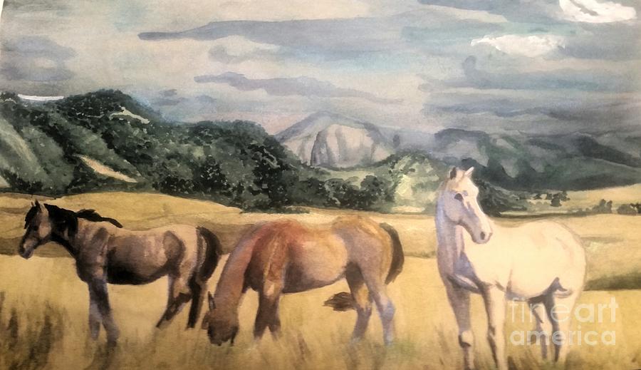 On the Range Painting by Lori Moon