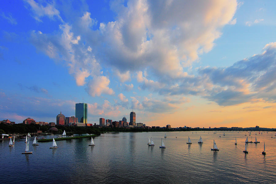 Boston Photograph - On The River by Rick Berk