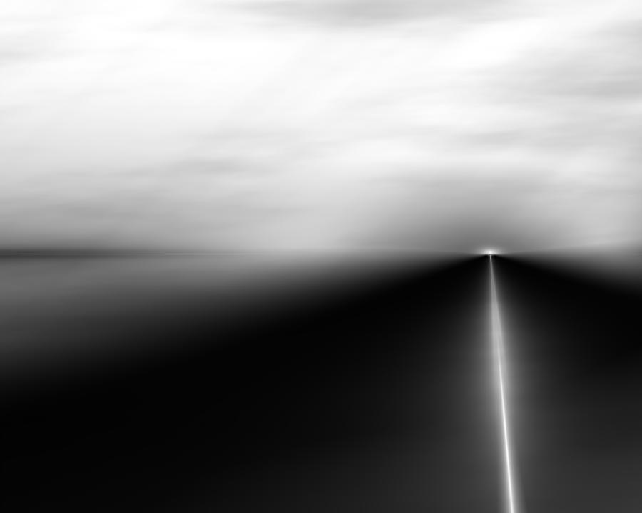 On The Road Digital Art by Vic Eberly