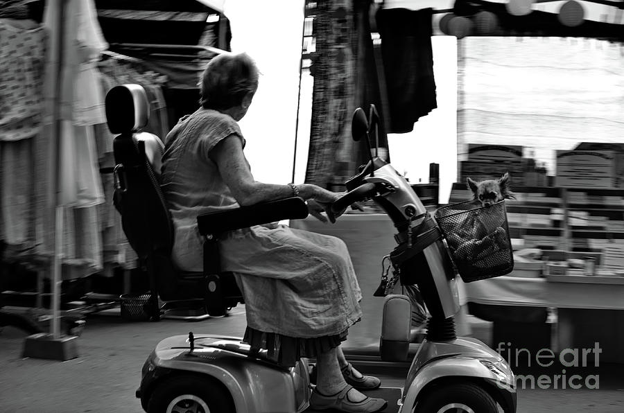 On The Road With Granny Photograph by Michelle Meenawong