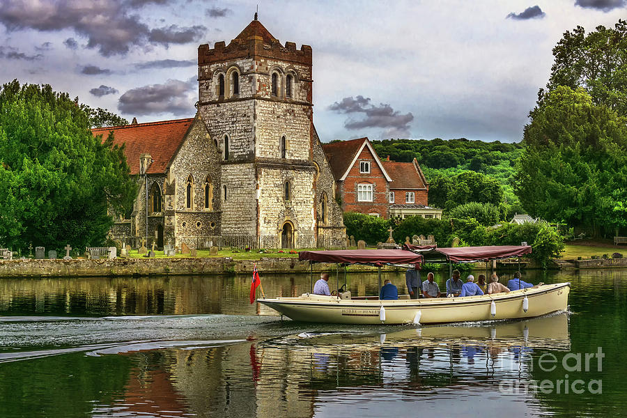 Summer Photograph - On The Thames At Bisham by Ian Lewis