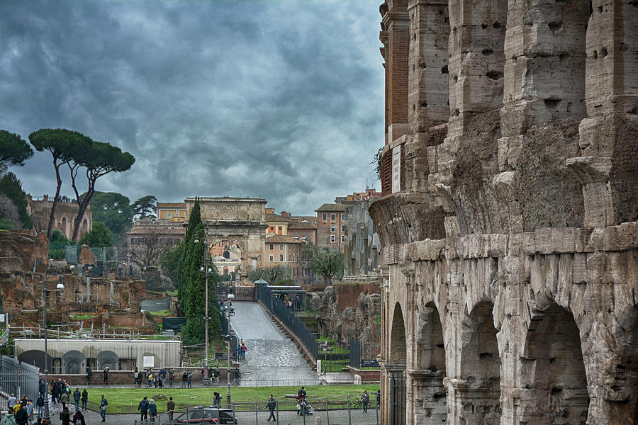 On the trail of the old Romans Photograph by Joachim G Pinkawa