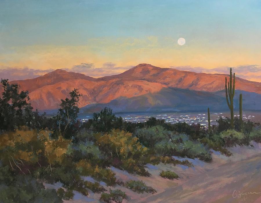 On the way to Tuscon Pastel by Candice Ferguson