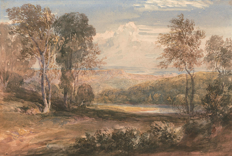 On the Wye Painting by David Cox