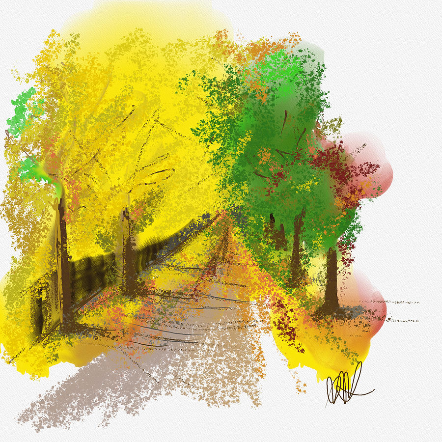 On the Yellow Road by Angela Stanton On the Yellow Road by Angela Stanton