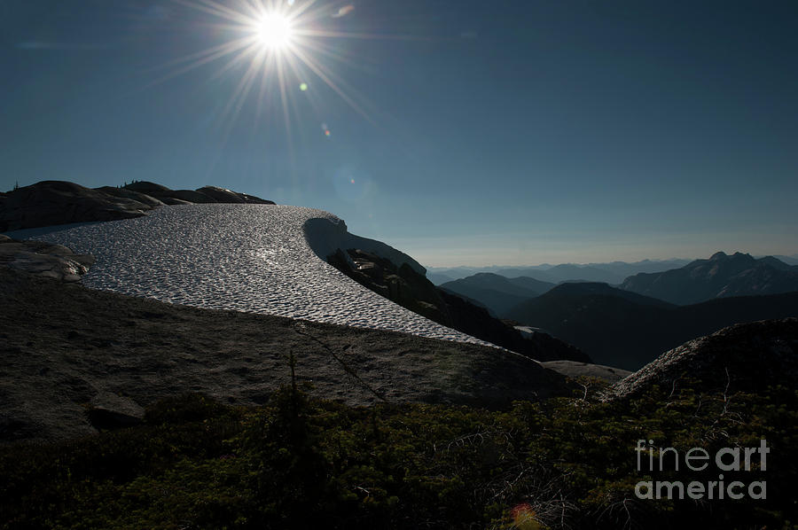Summer Photograph - On Top by Rod Wiens