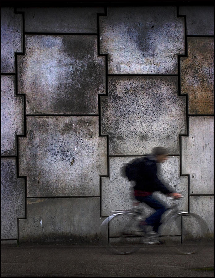 On your bike. Photograph by Joe Macrae