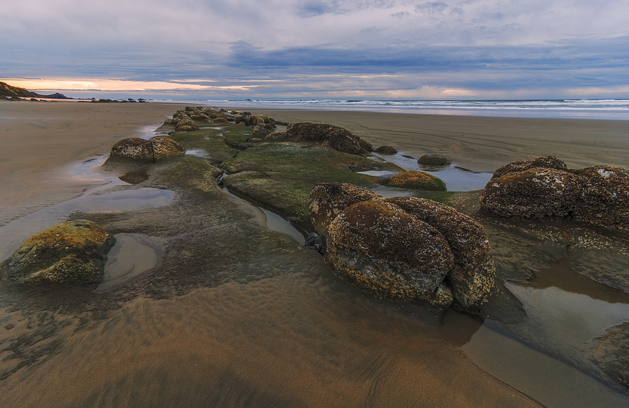 Ona Beach Stone Vein Photograph by Loree Johnson