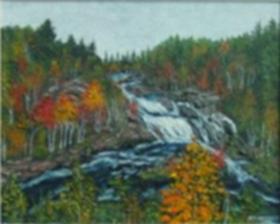 Onaping Falls Painting by Bill Whittaker - Fine Art America