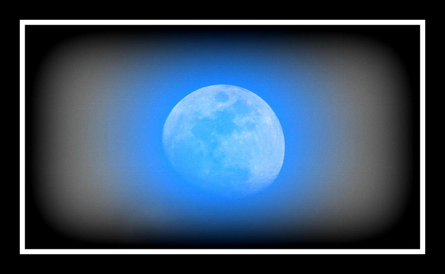 Once In A Blue Moon Photograph by Kimberly Woyak