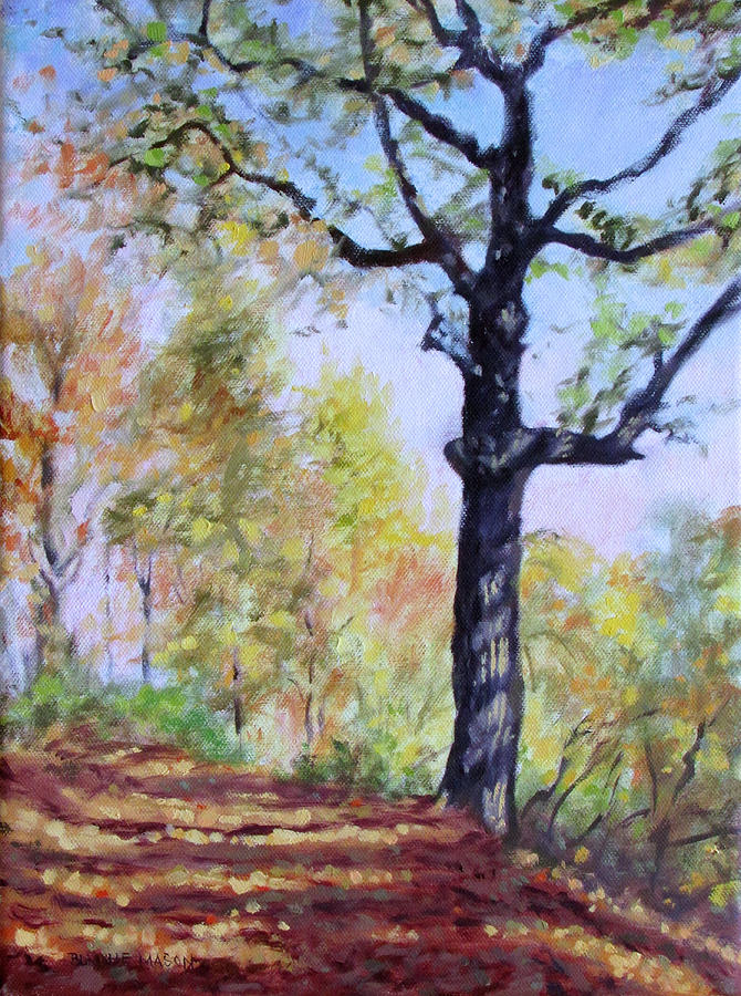 Tree Painting - Once Remembered by Bonnie Mason