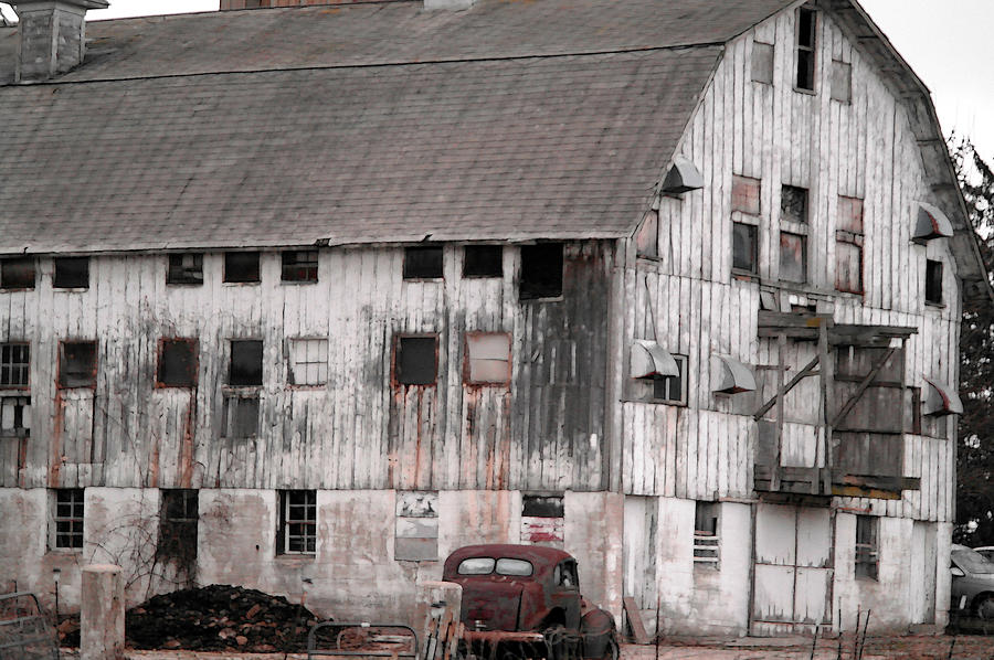 Once upon a barn Photograph by David Bearden