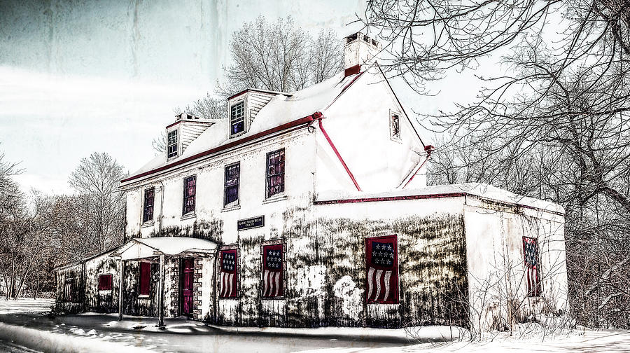 Vennell Tavern House 1795 Digital Art by Melinda Dreyer