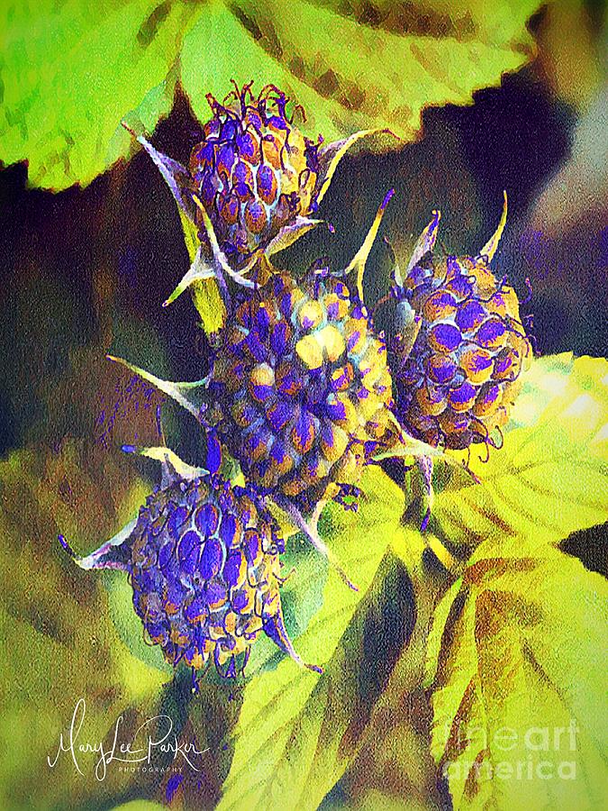 One. Berry -Two Berry Digital Art by MaryLee Parker