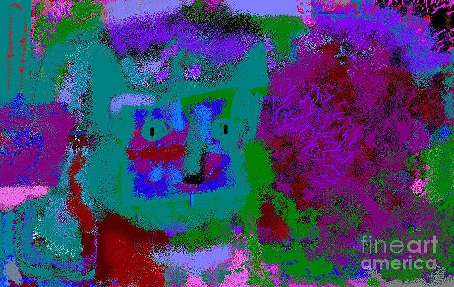 Cat Digital Art - One Cats Personality by Beebe Barksdale-Bruner Cat Digital Art - One Cats Personality by Beebe Barksdale-Bruner