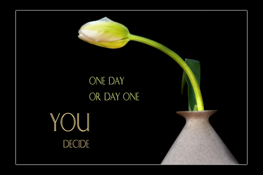 One Day or Day One Digital Art by Wolfgang Stocker