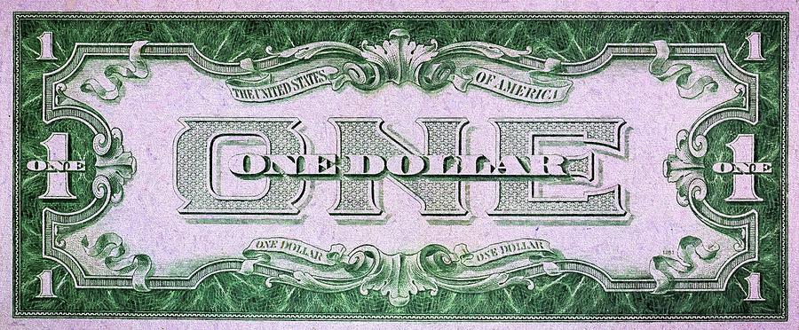 One Dollar Photograph by JC Findley