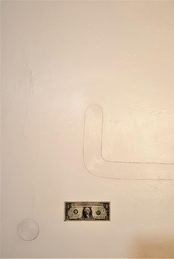 One Dollar Painting by Randy Zipper
