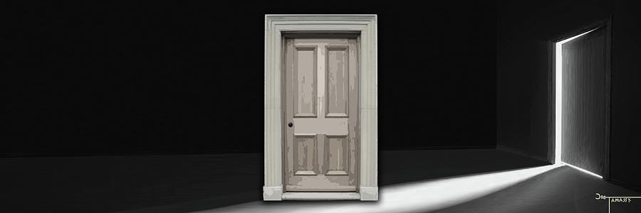 As one door shuts another opens Digital Art by Joe Tamassy