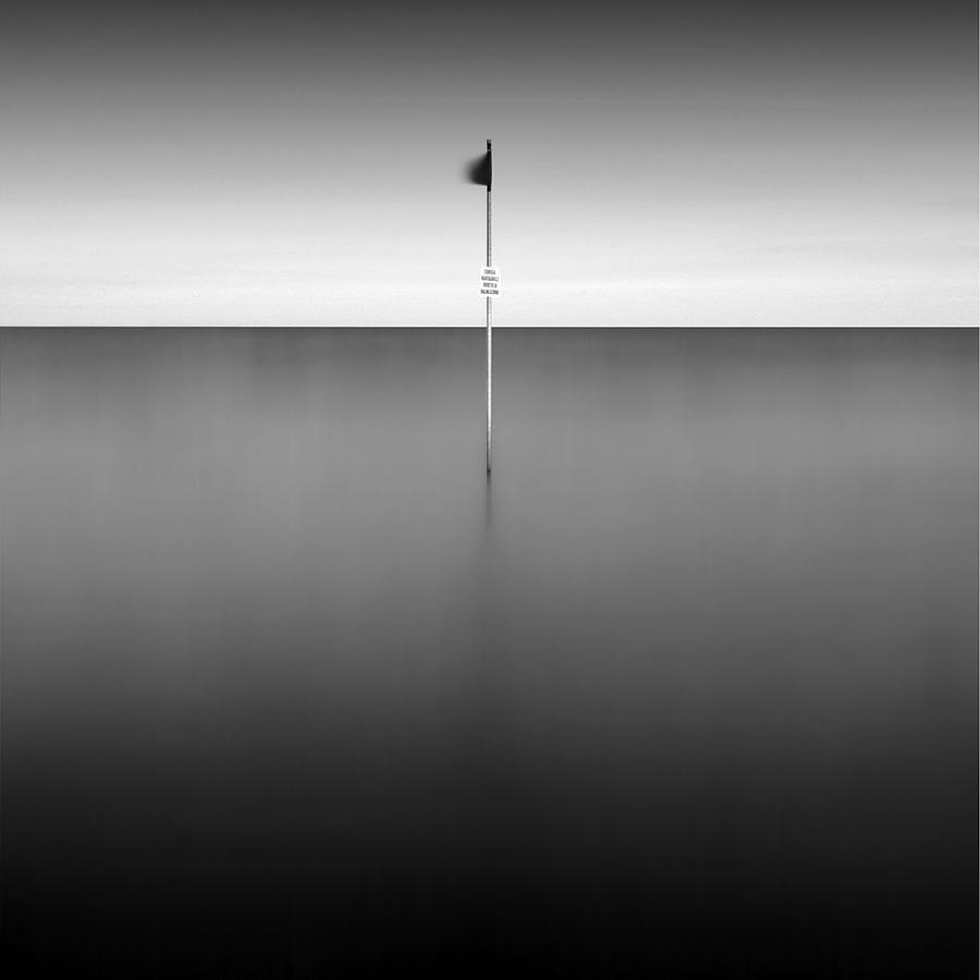 Nature Photograph - One Flag by Gianluigi Bonfiglio