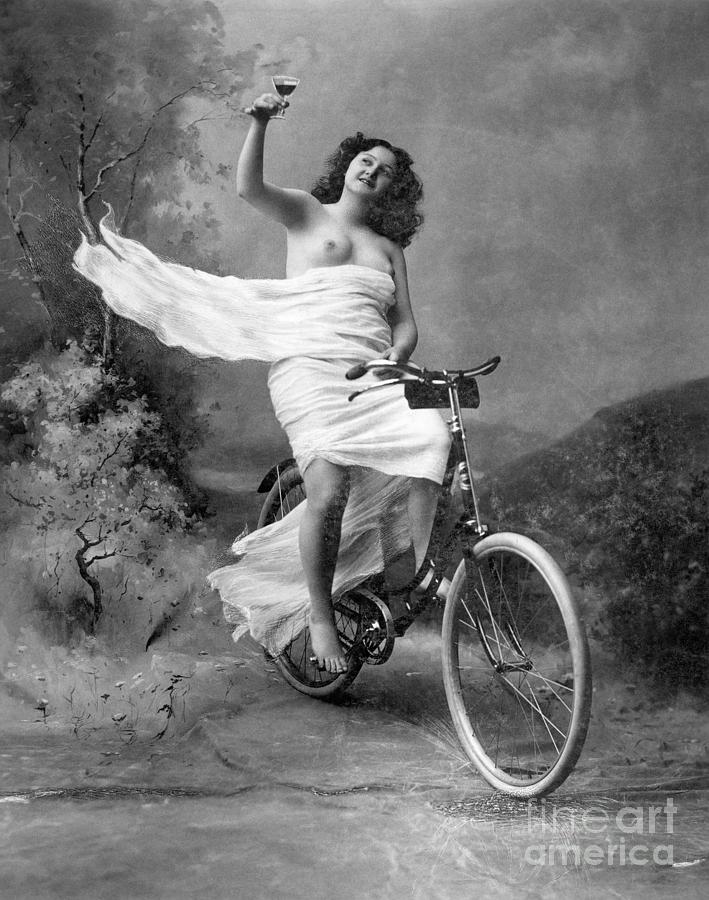 ONE FOR THE ROAD, c1900 Photograph by Granger