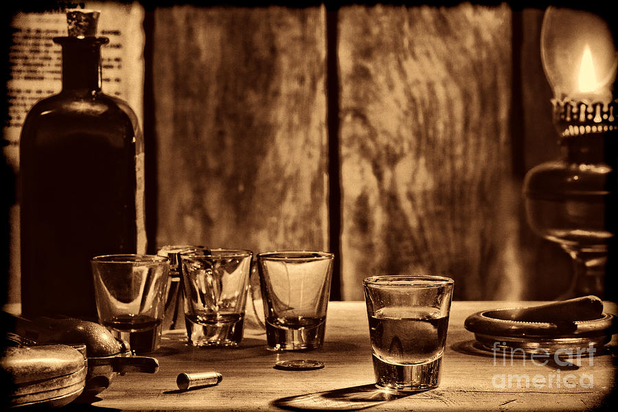 One Last Drink by American West Legend By Olivier Le Queinec One Last Drink by American West Legend By Olivier Le Queinec