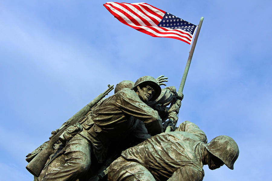 A Clear Shot Of One Mans Face At Iwo Jima Photograph by Cora Wandel