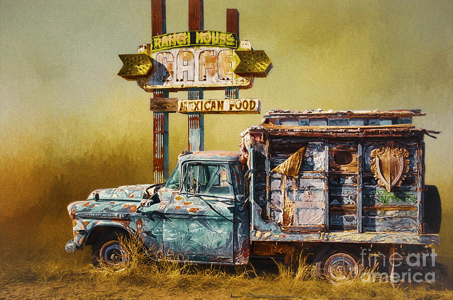 One Mans Treasure on Historic Route 66 Photograph by Priscilla Burgers