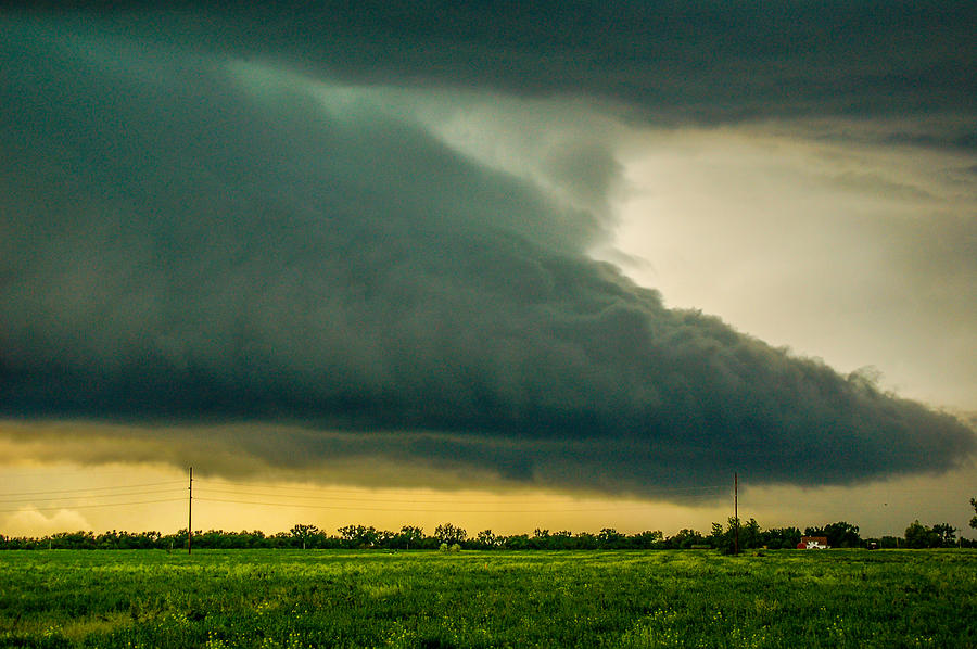 Nature Photograph - One Mutha of a Supercell 015 by NebraskaSC