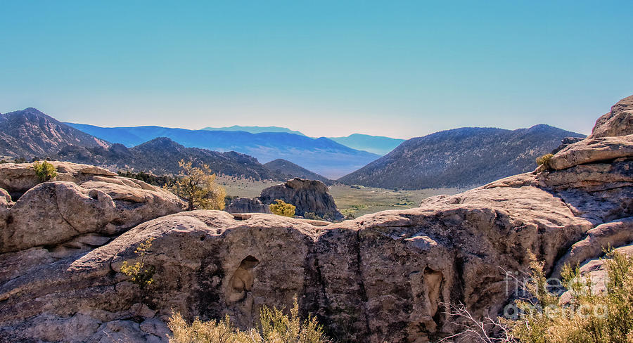 One Of Many Valleys In City Of Rocks Photograph by Robert Bales - Fine ...