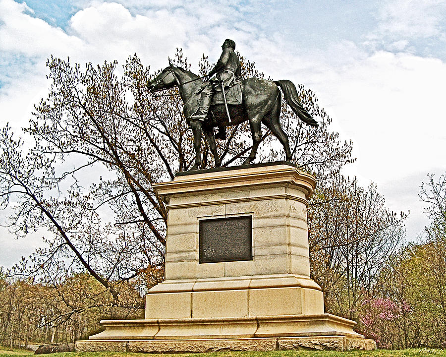 One of over 1300 Monuments in Gettysburg National Military Park ...