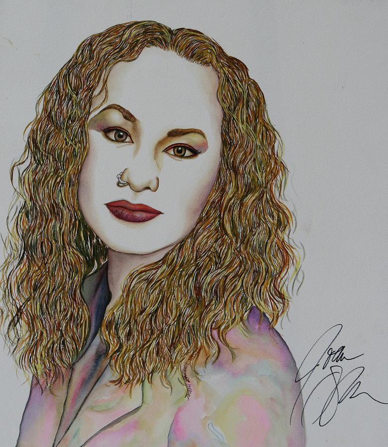 One of Us Mixed Media by Joseph Lawrence Vasile One of Us Mixed Media by Joseph Lawrence Vasile
