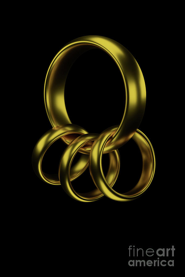 One ring to bind them all Digital Art by Clayton Bastiani