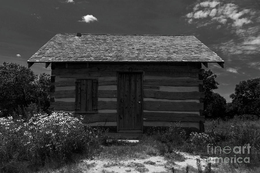 One Room Cabin Photograph by Steve Triplett