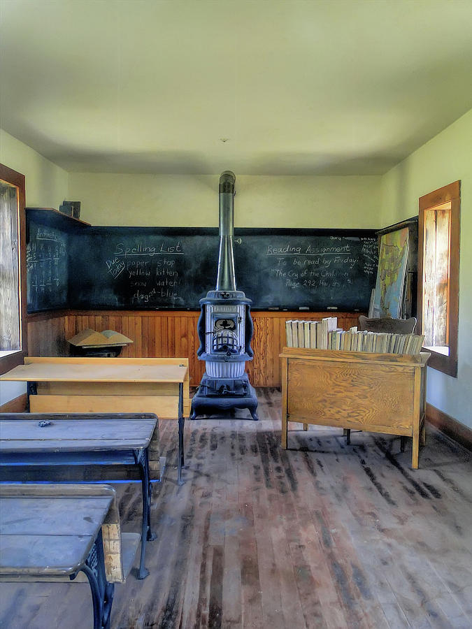 One Room School Photograph by Alan Hutchins - Pixels