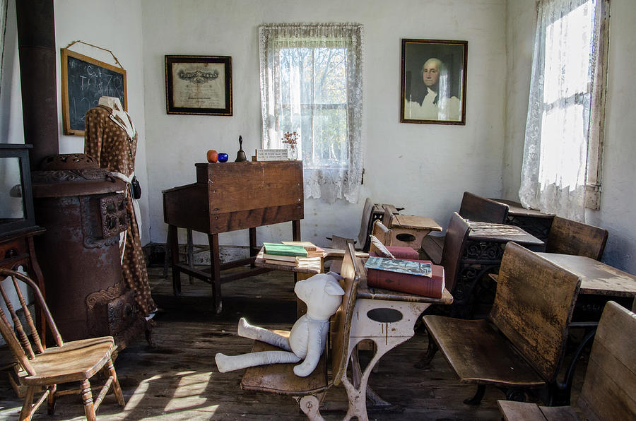 One Room Schoolhouse Photograph by Ann Bridges