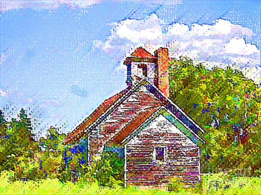 One Room Schoolhouse Photograph by The Graduation Gift Shop One Room Schoolhouse Photograph by The Graduation Gift Shop