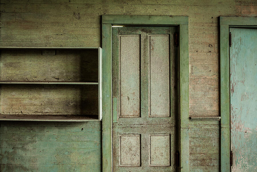 One room schoolhouse interior - damascus pennsylvania Photograph by David Smith