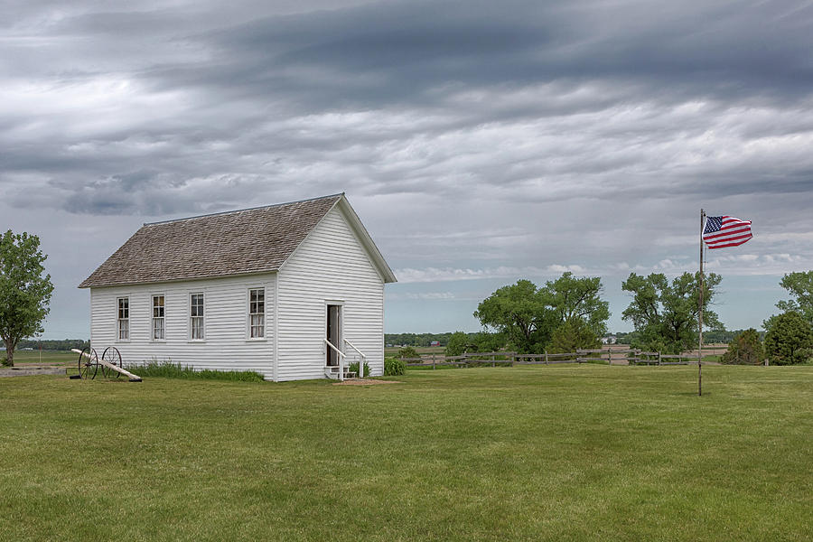 One Room Schoolhouse Photograph by Susan Rissi Tregoning