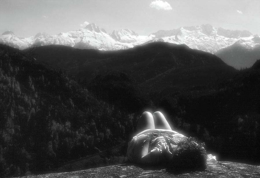 One Summer Afternoon BW  Photograph by Lyle Crump