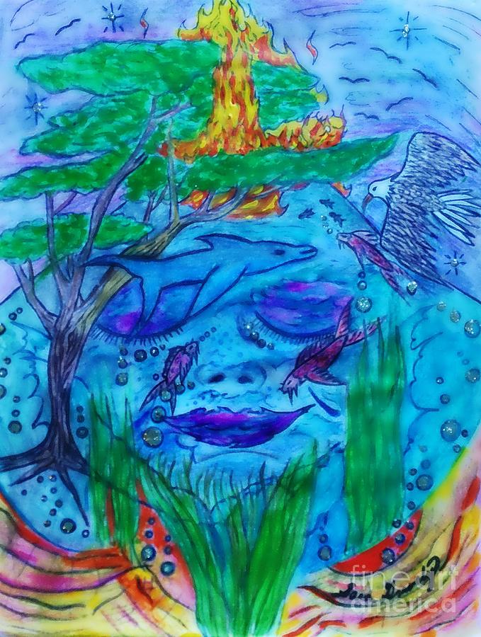 One With Nature Mixed Media