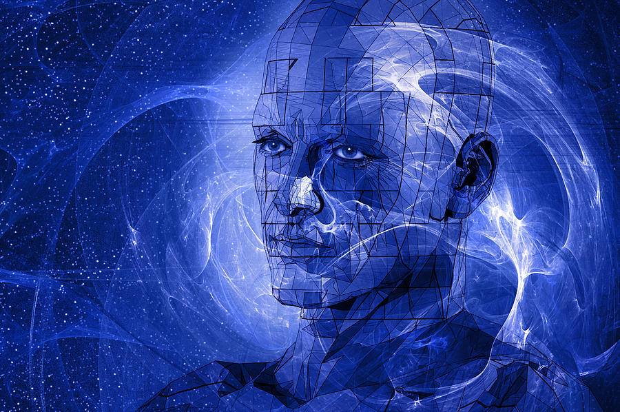 One with the Universe Digital Art by Carol and Mike Werner